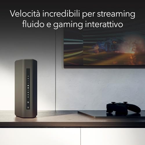 Router WiFi 7 Nighthawk Tri-Band (RS300) - funzioni di sicurezza, velocità Wireless BE9300 (fino a 9,3 Gbps) - copre fino a 185 m2, 100 dispositivi - porta Internet da 2,5 GB - Router - Immagine 3