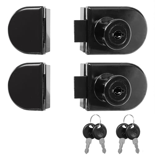 Zinc Alloy Double Glass Door Lock B408