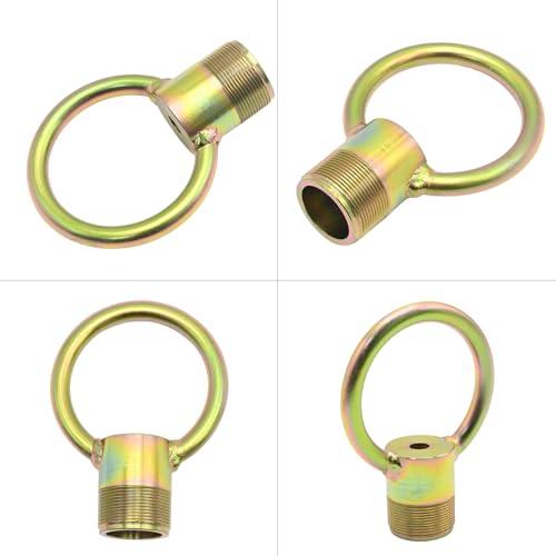 Image of Saihisday 91-904551 Outboard Lifting Ring Tool, Lifting Eye Tool Universal Lifting Ring, 1 1 /2 inch-16 TPI Threads, Replacement for Marine for Yamaha 2-Stroke 50Hp for Mercruiser MT0022 18-9896