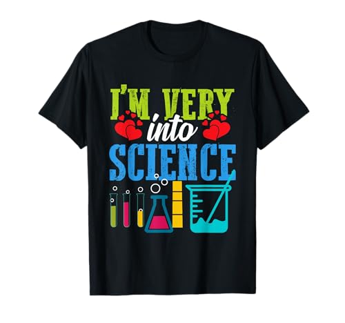 Soy muy ciencia divertido colorido tema de laboratorio Camiseta