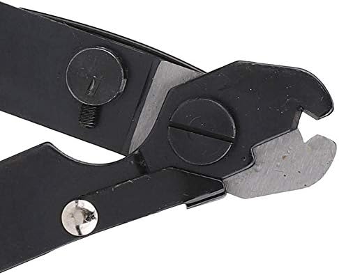 Fiber Optic Stripper Tool, Precision V-Shaped Blade Wire Stripper Pliers for 125um-250um Coating Removal, Handheld Cable Stripping Tool for Optical Fiber Maintenance