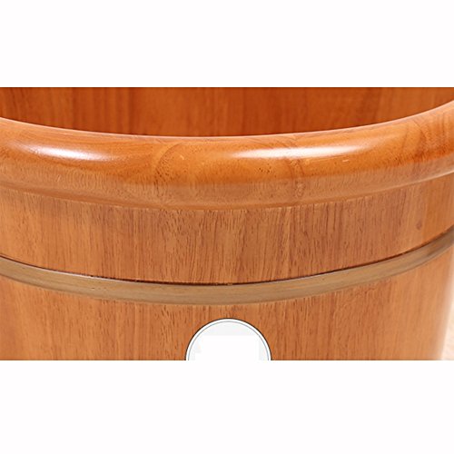 Spa de pies de madera sólida 38cm x 24cm miniatura 4