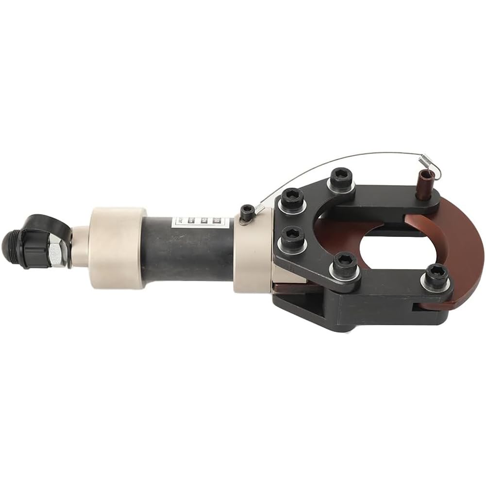 Hydraulischer Kabelschneider mit 90 kN Kraft, schneidet Drahtseile, Bewehrungsstahl und Stahllitzen bis zu 50 mm für Bauzwecke