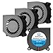 WINSINN 40 mm Gebläse Lüfter 24 V, 3D-Drucker Micro 24 Volt Lüfter Gebläse 4020 Hydrauliklager, bürstenlose Kühlung 40 mm x 20 mm 2PIN (4er Pack)