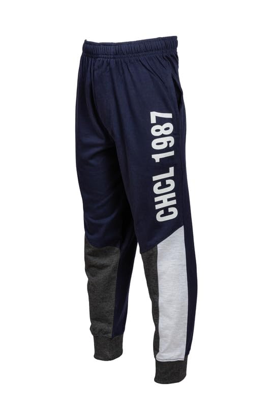 Image of chopper club Boys 6-14 Years Jogger Track Pants Cotton Regular Fit Sweatpants Lowers Pack of 2