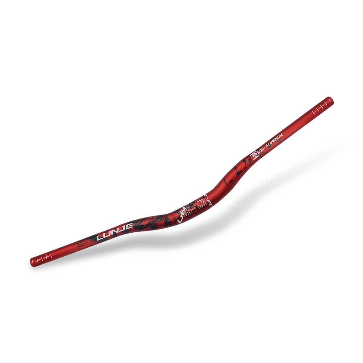 Manubrio A Forma di Rondine da 30 Mm MTB Mountain Bike 31,8 Mm * 780 Mm Manubrio in Lega di Alluminio for Bicicletta da Strada for Guida in Discesa Ed Enduro
