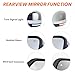 MOFOAP Driver Side Mirror Compatible with 2011-2021 Jeep Grand Cherokee,2022 Jeep Grand Cherokee WK Mirrors with Heated,Power Folding,Blind Spot Detection,Turn Signal Light,13Pins,Chrome