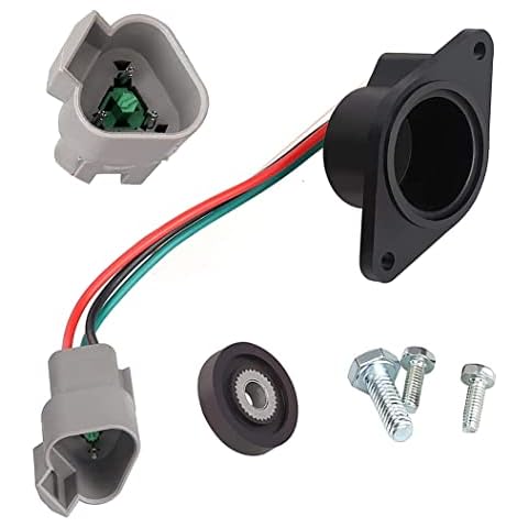 Speed Sensor 102265601 Replaces for Golf Cart Club Car IQ Club Car DS and Precedent 1027049-01 48V Electric Models, Magnet Golf Cart Speed Sensor Cover