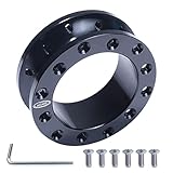 AICARS Aluminum Steering Wheel Hub Adapter Spacer 30mm Height for Personal or Racing Car Modification