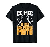 Licencia Moto Obtención Regalo Joven Conductor Moto Camiseta