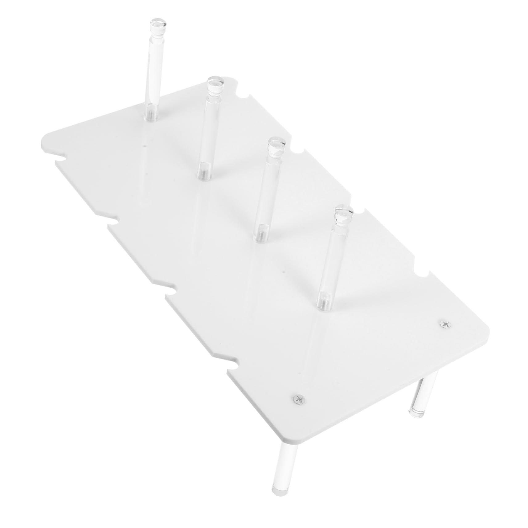 Unomor 4-tier Glasses Holder Rack Sophisticated Eyeglass Stand Versatile Sunglasses Display