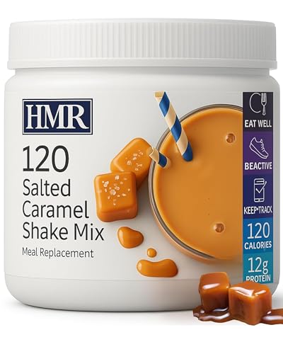 Image of HMR 120 Salted Caramel Meal Replacement Shake Powder, 12 Servings