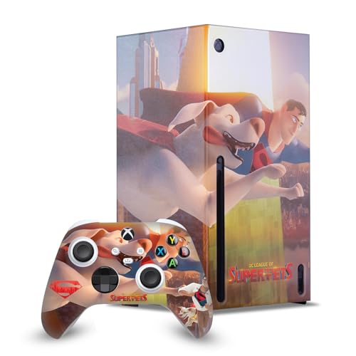 Skin Xbox Series X DC League Of Super Pets Krypto Superman ensemble console manette