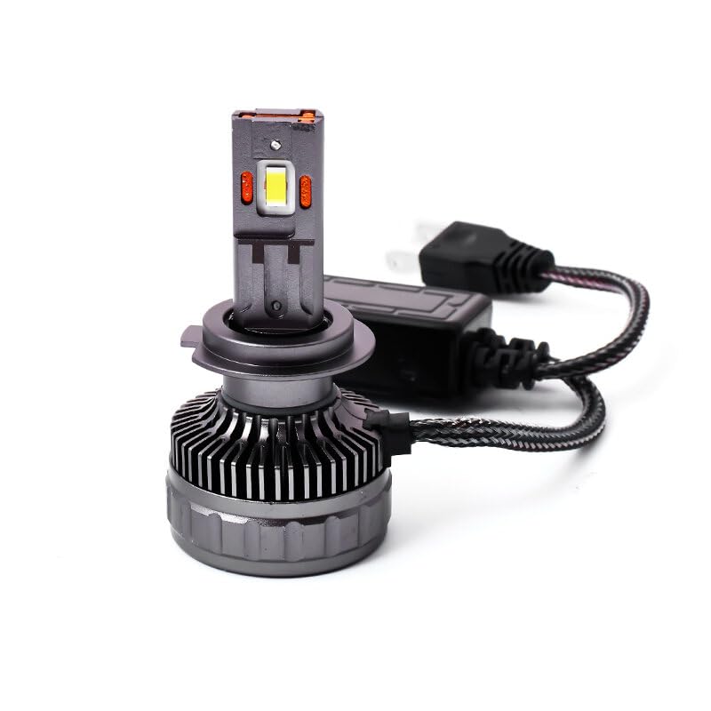 YONGYAO H1/H4/H7/H11/9005/9012 Paire Ampoules Phare LED 120W 24.000LM 6500K IP68 Étanche- 9012