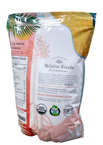 Relative Foods Premium Organic Cassava Flour (5 lb) - Versatile Yuca Flour for Healthy Baking - Mild Flavor, Unique Cassava Root Flour Blend for Waffles, Biscuits, & More - Perfect Baking Flour - Thumbnail 2