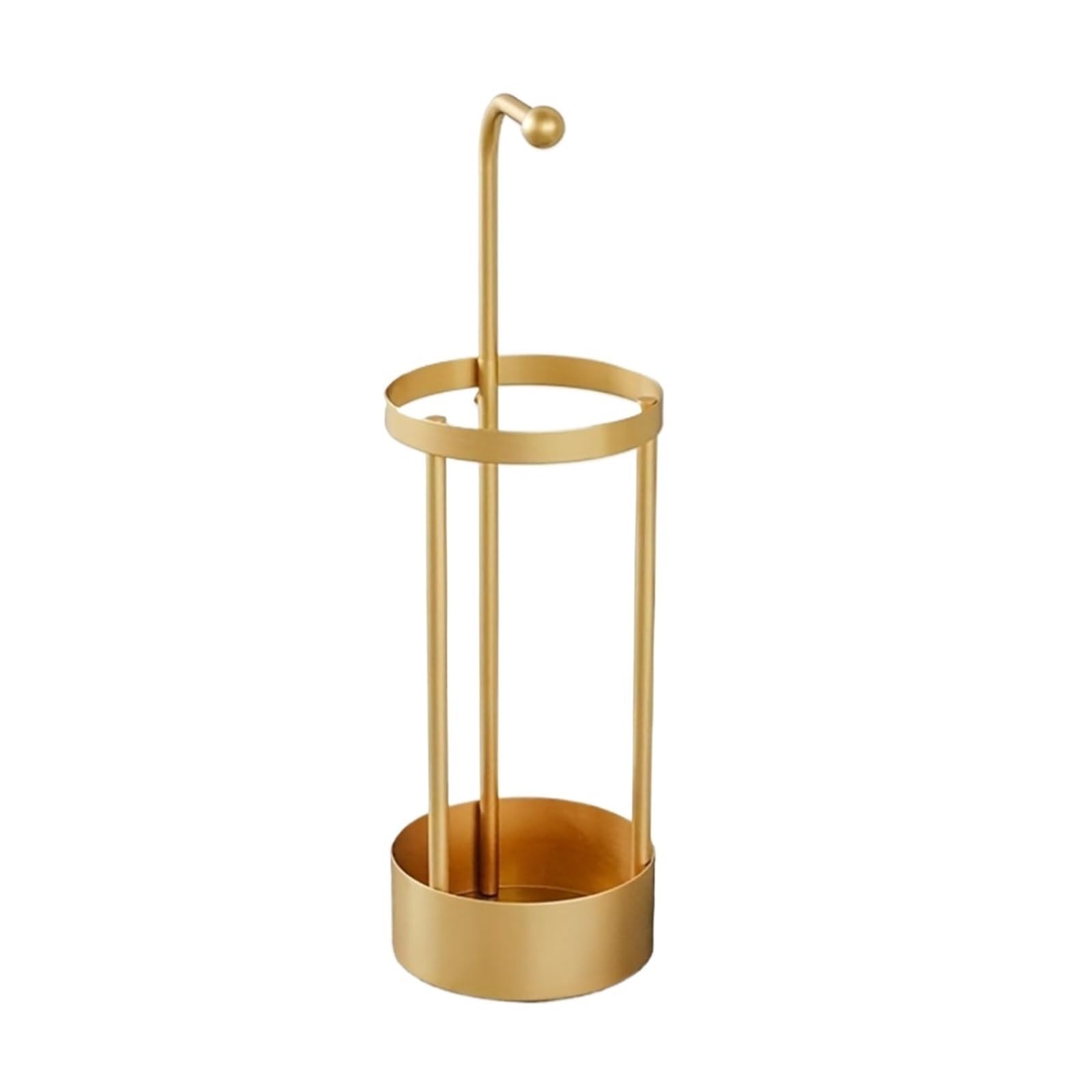 FVDZRFIE Umbrella Stand Metal Metal Umbrella Stand, Sleek Storage Rack For Home, Holds Multiple Umbrellas(FP0034-Gold)