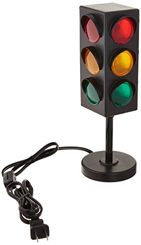 8" TRAFFIC LIGHT TABLE LAMP
