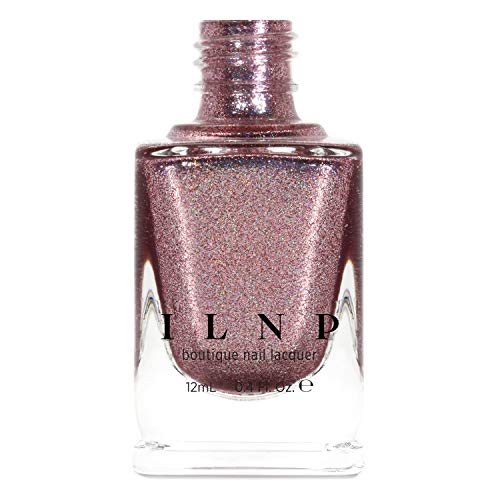 ILNP Olivia - Chocolate-Rose Holographic Ultra Metallic Nail Polish
