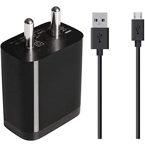 Shopsdash Charger For Xiaomi Redmi 9C Charger Original Adapter Like Mobile Charger | Wall Charger Fast Charging Android Smartphone Qualcomm 3.0 Charger | Travel Charger, Rapid, Dash, VOOC, AFC Charger,Hi Speed Rapid Fast Charger With 1.2m Micro Charging & Sync Usb Cable - (2.4Amp, H-28, Black )