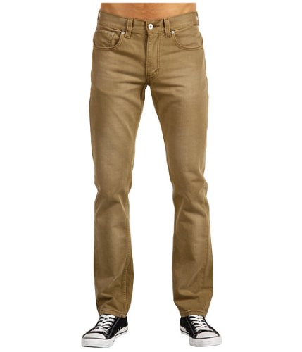 Image of DOCKERS Men's Straight Fit Signature Khaki Pant D2, Tobacco /Sueded, 31 30