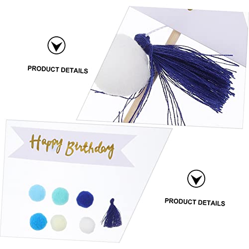 Abaodam 10 Pçs Bandeiras De Bolo De Bola De Cupcake Toppers Bolos De Frutas Enfeite De Cupcake Picar