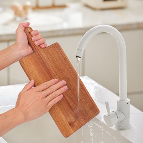 Pack de 3 tablas de cortar de madera con mango 29.21x17.78x1.52 cm miniatura 7