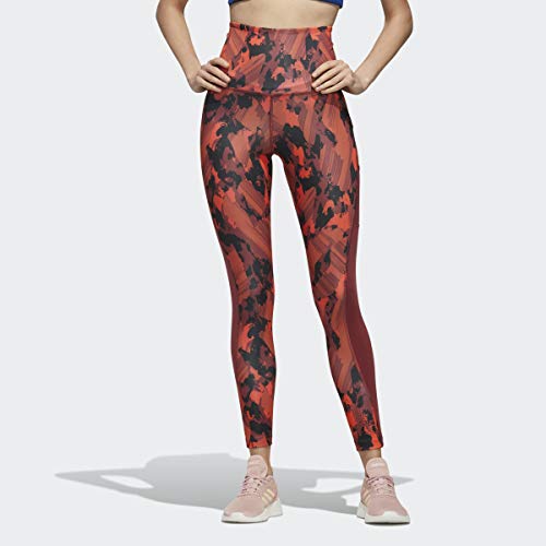 adidas x Zoe Saldana Collection Women's Tight Women's, Red, Size XL