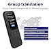 Language Translator Device, Real Time Two Way Language Translator with 138 Languages, Accurate Word/Online/Offline/AI/Voice Translation, Instant Translator for Business, Learning, Travel