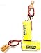 (2Pcs/Set) BR-2/3A BR17335 PLC Battery 3V 1200mAh BR-2/3AG Industrial Backup Lithium Battery for CNC Machine Tool Ammeter Water Meter