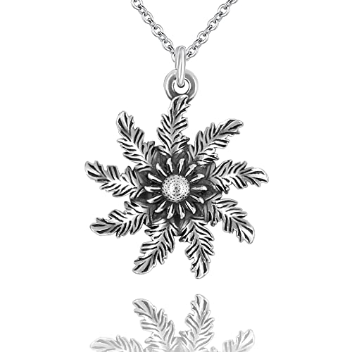 Passo Collar con Colgante Sol de 24mm en plata con cadena   Flor del Sol Vasca   Poderoso amuleto en plata envejecida   Se envía en una cajita para regalo