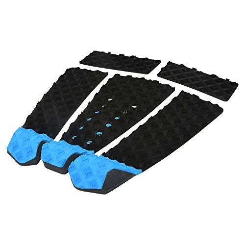 OCEANBROAD 5 Pieces Surfboard Traction Pad with 3M Adhesive Professional Tail Pad