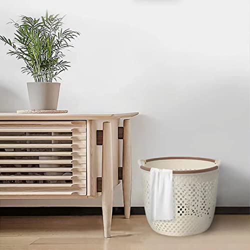Portable Small Laundry Basket 10.2 Inches High Children's Laundry Basket Plastic Dirty Clothes Storage Basket Fruit And Vegetable Storage Basket #TOP6