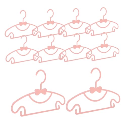 Levemolo 10pièces Cintres Garçon Fille Nœud Léger pour Vêtements Garçon Fille Rangement Espace Optimisé pour Penderie Nursery