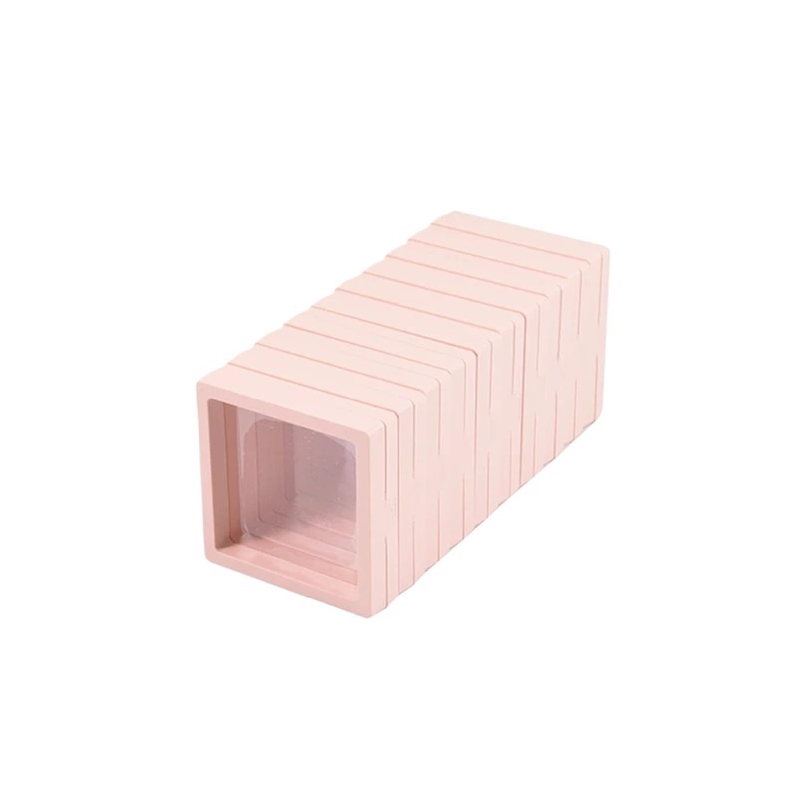 14pcs 3D Floating PE Film Jewelry Ring Earring Gift Packaging Box Bracelet Display Stand Holder Case Storage For Earring Necklace Bracelet(Pink,9cm)