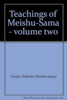 Hardcover Teachings of Meishu-Sama - volume two Book