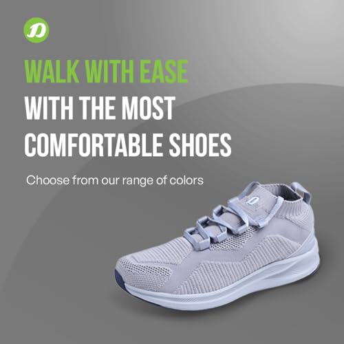 Image of DOCTOR EXTRA SOFT Men's Sports Shoes with Memory Foam Cushioned Insole|Running Walking Gym Training Jogging Athletics|Comfortable & Stylish|Casual & Lightweight|Slipon Sneaker Gent's & Boy's D-2007