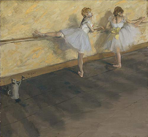 Tableau Danseurs Degas fait main - L'émotion de l'opéra chez vous