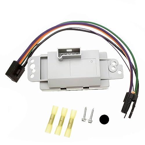 Image of Blower Motor Resistor Kit with Wire Harness Screws for 03-06 Chevrolet Avalanche Silverado 1500 2500 3500 /Suburban /Tahoe GMC Sierra 1500 2500 3500 Yukon OEM 1926076 1581773 89018778 89019351