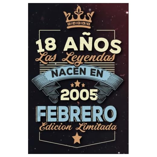 Las leyendas nacen en 18 años 2005 febrero: Ideas de regalos para hombres, ideas de cumpleaños 18 cumpleaños libro ideas de cumpleaños para hombre y regalo de nacimiento, regalo de cumpleaños