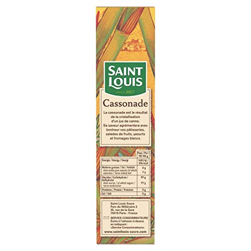 Saint Louis - Cassonade 1Kg - Lot De 4 - Prix Du Lot - Livraison Rapide En France Métropolitaine Sous 3 Jours Ouverts