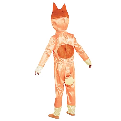 Disguise Bingo Costume for Kids, Official Bluey Character Outfit with Jumpsuit and Headpiece, Classic Toddler Size Large (4-6) - Thumbnail 2