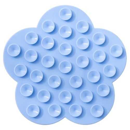 猫用舐めパッド 吸盤付き スローフィーダー用 舐めマット 花型 シリコンパッド 吸盤付き 犬用舐めマット Si