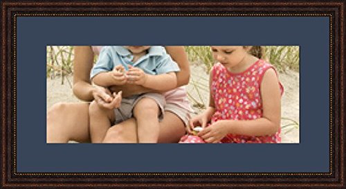 RK Photo Frames Marcos de la Foto multivues 1 Foto(s) 50x20 Montaje, Marco de Foto de la Pared 60x30 cm Brown Elegante, 3.3 cm de Ancho