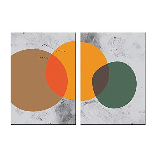 Affiches et impressions d'art mural nordique pour décorer un salon contemporain