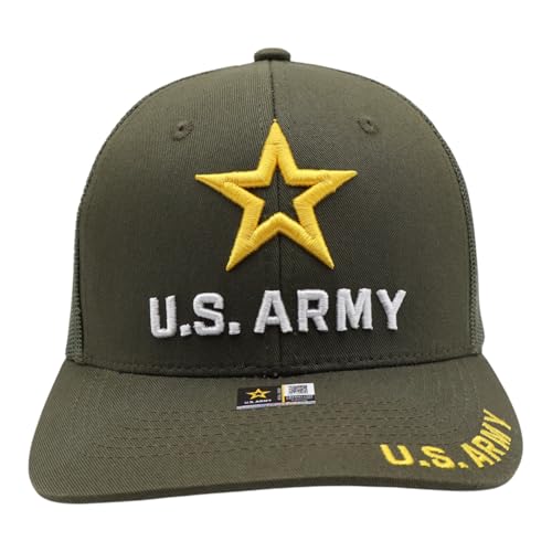 Image of US Army Veteran Hat for Men - Officially Licensed Military Baseball Cap, for Veterans