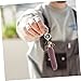 GALPADA 3pcs Creative Bag Pendant Plush Keychain with Tassel Design for Handbags Car Keys and Accessories Lightweight and Stylish All Ages Purple