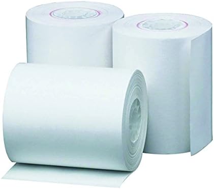 Credit Card Machine Chip and Pin Roll 20pk, 57 x 38mm x 12 Metres Thermal, White