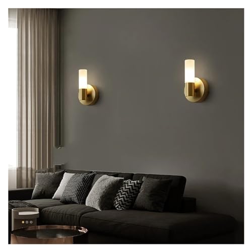 Lampe murale LED moderne de luxe en blanc froid pour chevet de chambre