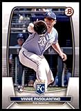 2023 Bowman #37 Vinnie Pasquantino Kansas City Royals MLB Baseball Card (RC - Rookie Card) NM-MT