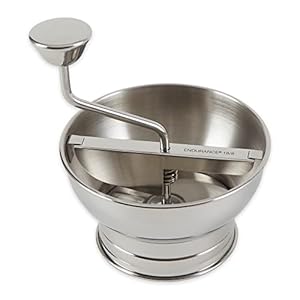 RSVP International Endurance Kitchen Tool Collection Stainless Steel Food Mill, Mini, 5.5″ Diameter